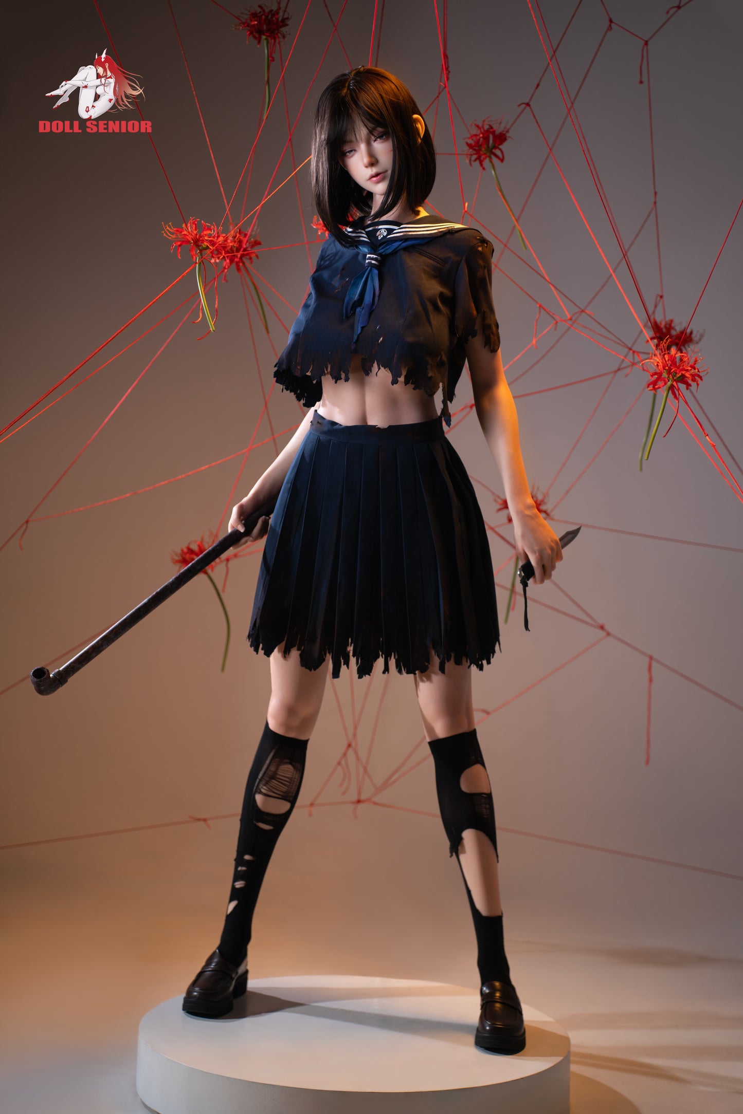 Doll Senior【Capricorn】ROS 2.0 175cm/5ft 8 in G Cup Silicone Real Skin Texture Customizable Sex Doll