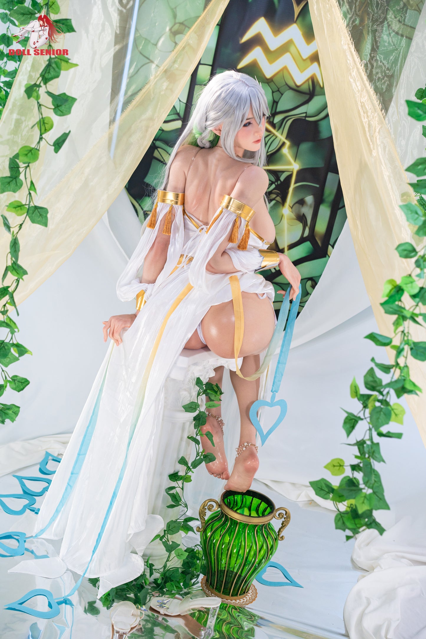Doll Senior【Aquarius】ROS 2.0 175cm/5ft 8 in G Cup Silicone Real Skin Texture Customizable Sex Doll