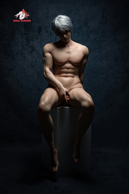 Doll Senior【Baijin】185cm /6 ft 0.8 in Silicone Real Skin Texture Version Customizable Male Sex Doll