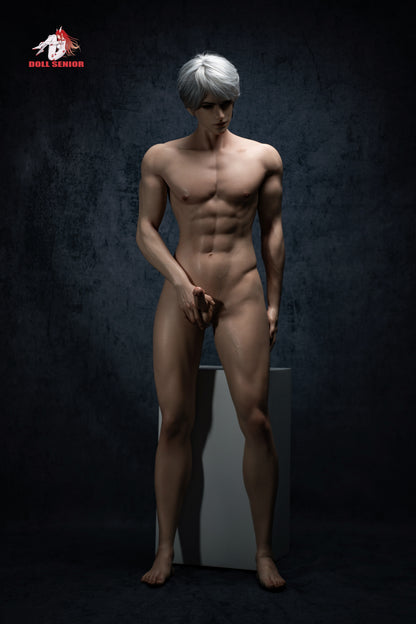 Doll Senior【Baijin】185cm /6 ft 0.8 in Silicone Real Skin Texture Version Customizable Male Sex Doll