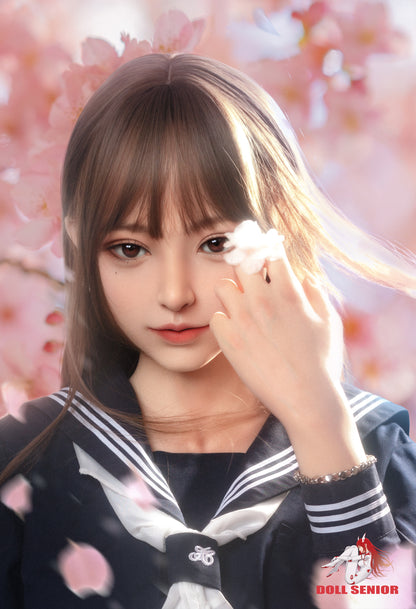 Doll Senior【Mengshu】 163cm/5ft 4 in E Cup Silicone  Implanted Hair Customizable Sex Doll