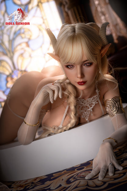 Doll Senior【Aries】165cm/5ft 5 in F Cup Silicone Real Skin Texture Version Customizable Sex Doll