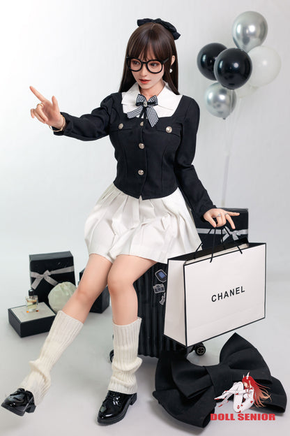 Doll Senior【Lengyue】168cm Silicone  Implanted Hair Customizable Sex Doll