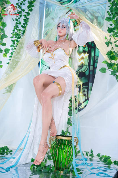 Doll Senior【Aquarius】ROS 2.0 175cm/5ft 8 in G Cup Silicone Real Skin Texture Customizable Sex Doll