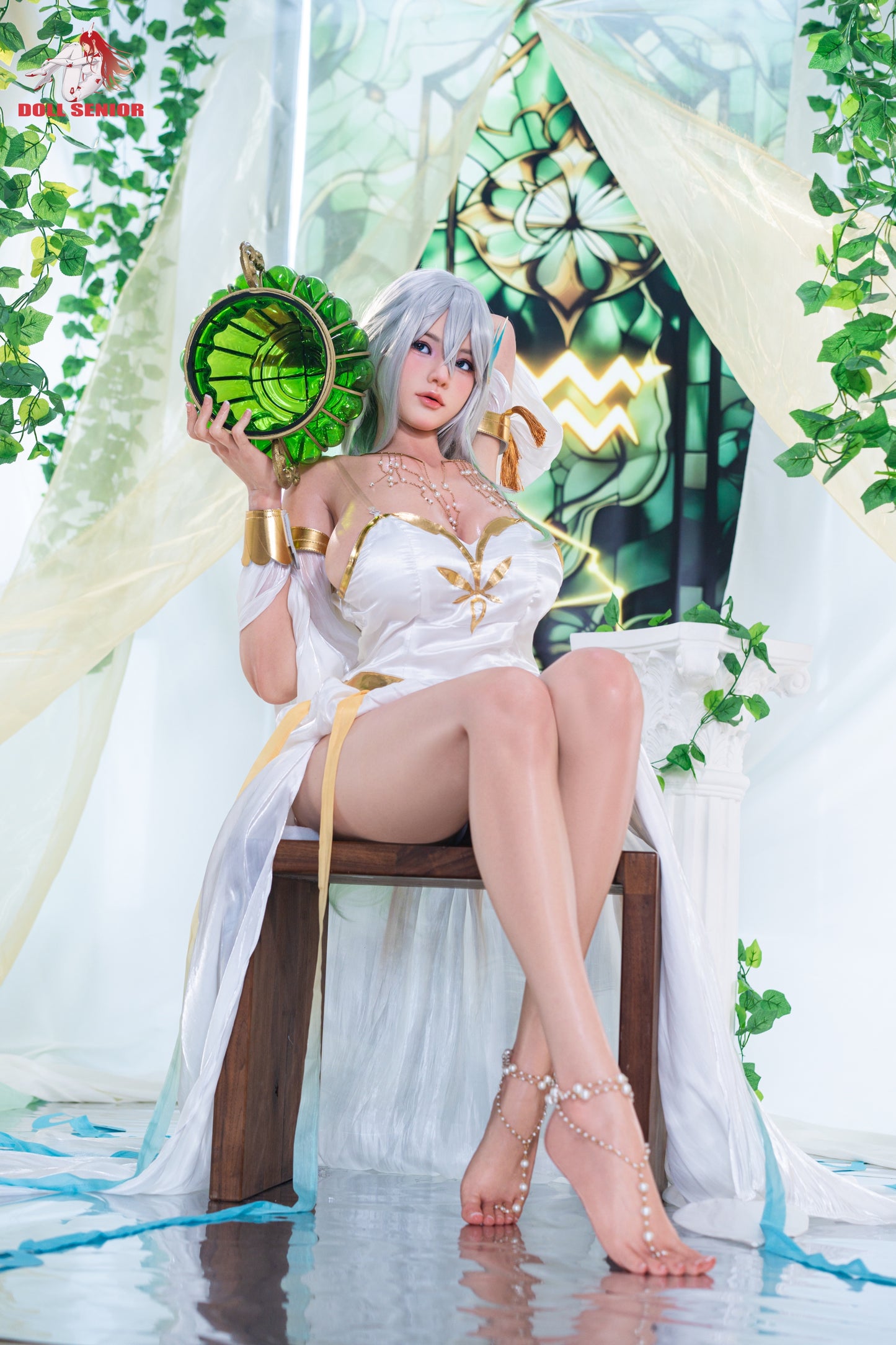 Doll Senior【Aquarius】ROS 2.0 175cm/5ft 8 in G Cup Silicone Real Skin Texture Customizable Sex Doll