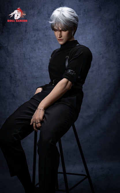 Doll Senior【Baijin】185cm /6 ft 0.8 in Silicone Real Skin Texture Version Customizable Male Sex Doll