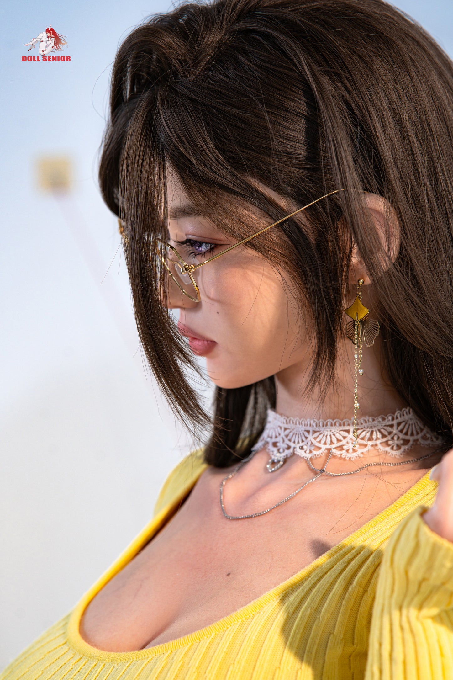 Doll Senior【Izayoi】ROS 2.0 170cm/5ft 7 in G Cup Silicone Real Skin Texture Version Customizable Sex Doll