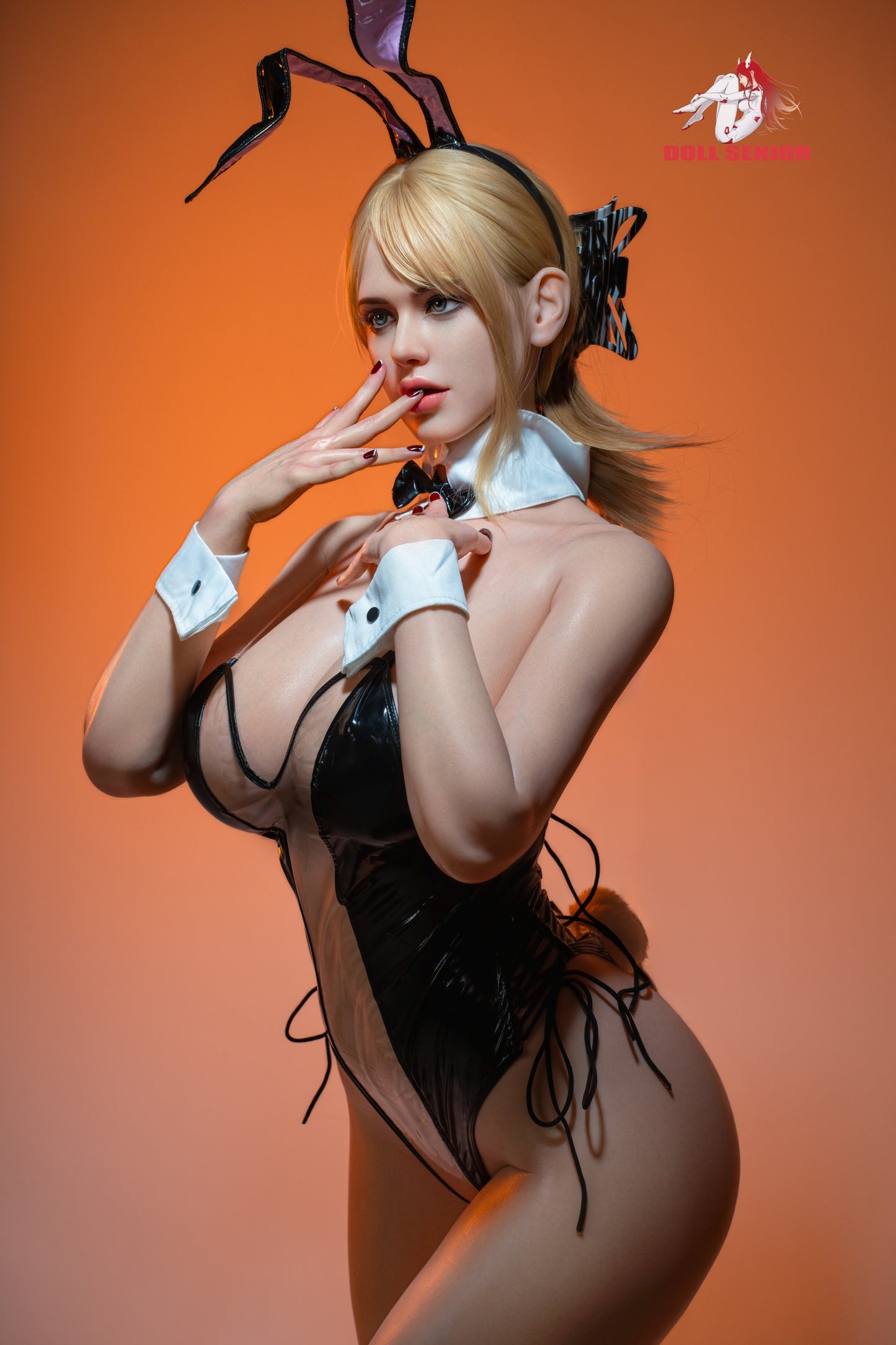 Doll Senior【Celestia】170cm/5ft 7 in G Cup Bunny Girl Silicone Real Skin Texture Version Customizable Sex Doll