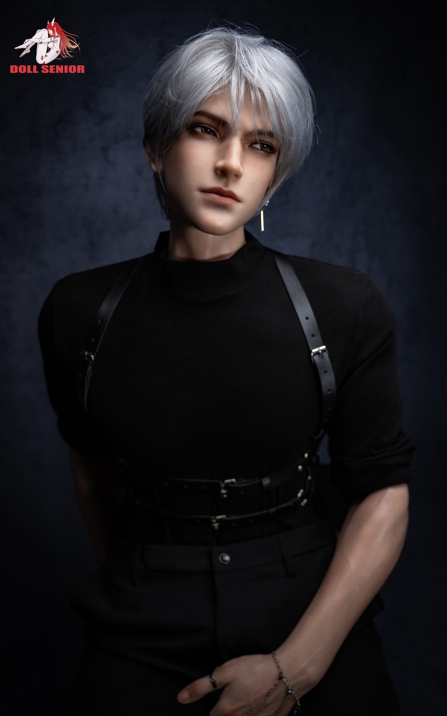 Doll Senior【Baijin】185cm /6 ft 0.8 in Silicone Real Skin Texture Version Customizable Male Sex Doll