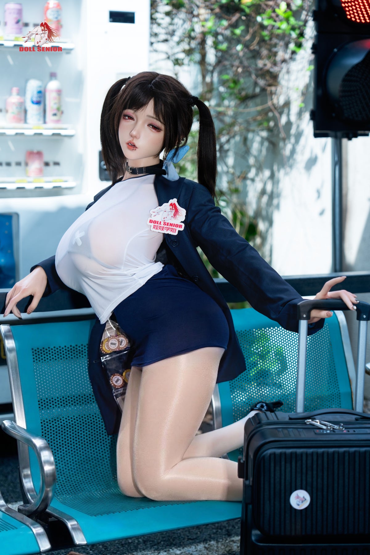 Doll Senior【Kita】 158cm/5ft 2 in K Cup Silicone  Implanted Hair Customizable Sex Doll BBW Real Skin Texture Version