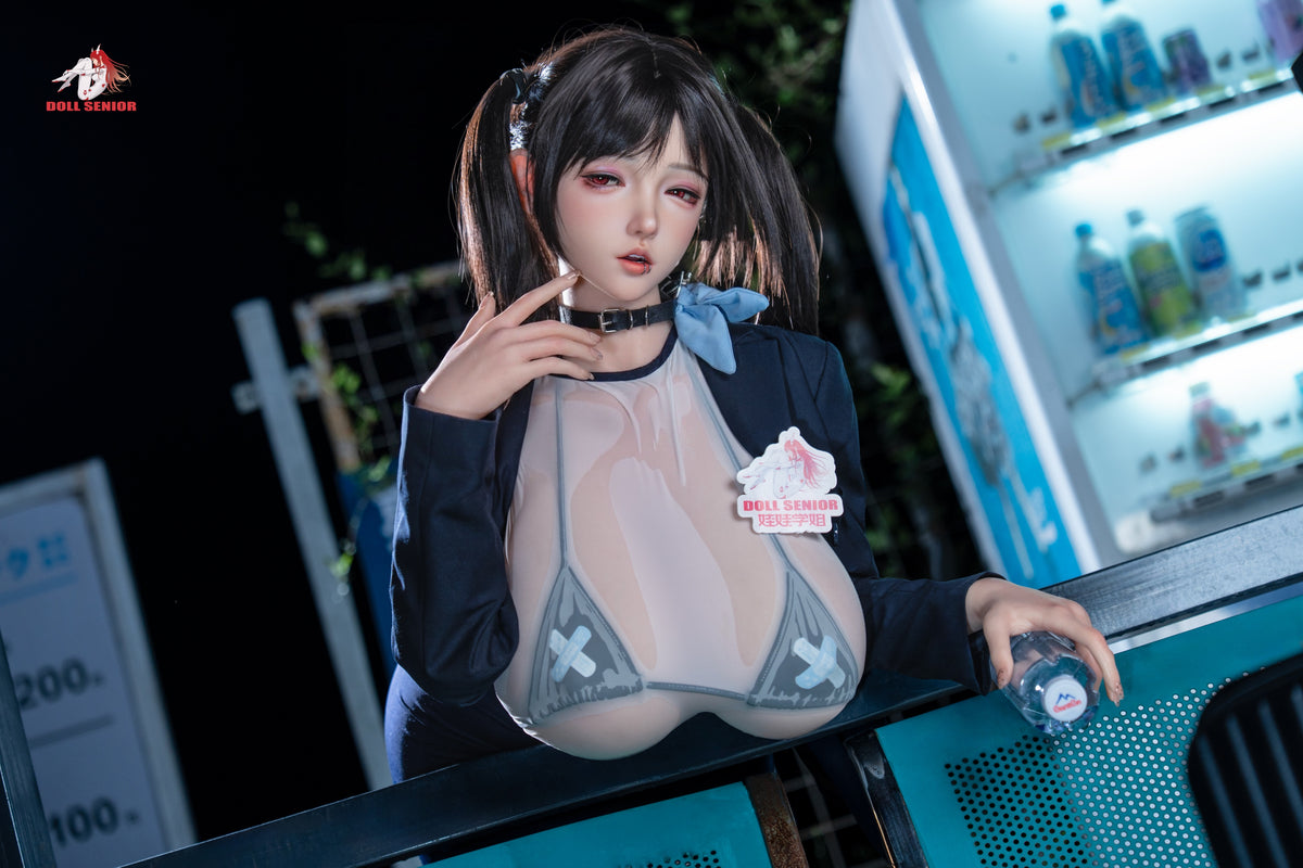 Doll Senior【Kita】 158cm/5ft 2 in K Cup Silicone  Implanted Hair Customizable Sex Doll BBW Real Skin Texture Version