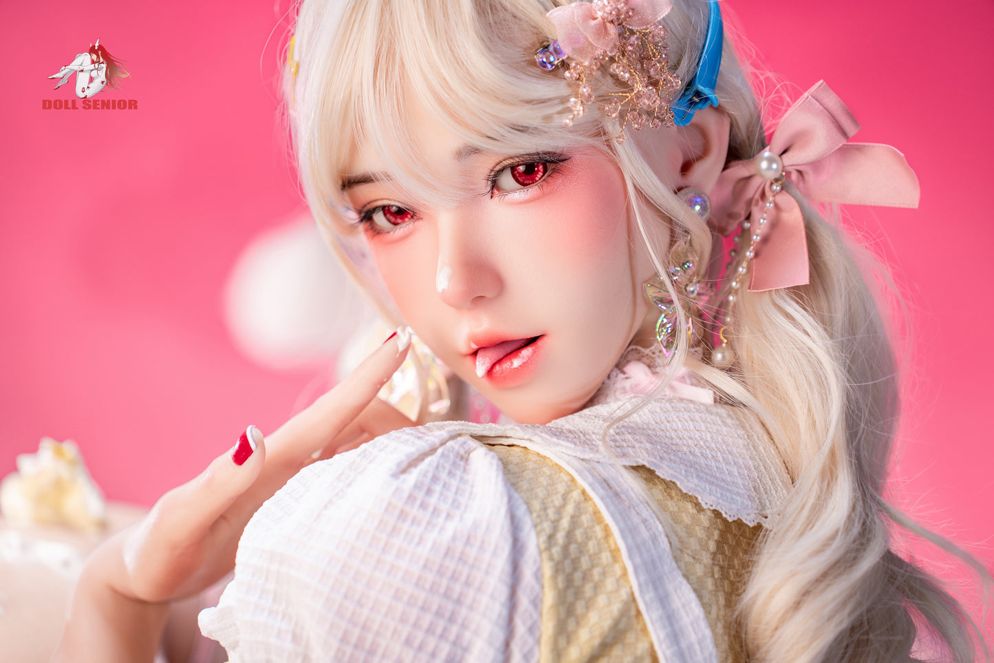 Doll Senior Sweet Honey【Linsha】170cm/5ft 7 in G Cup Silicone Real Skin Texture Version Customizable Sex Doll