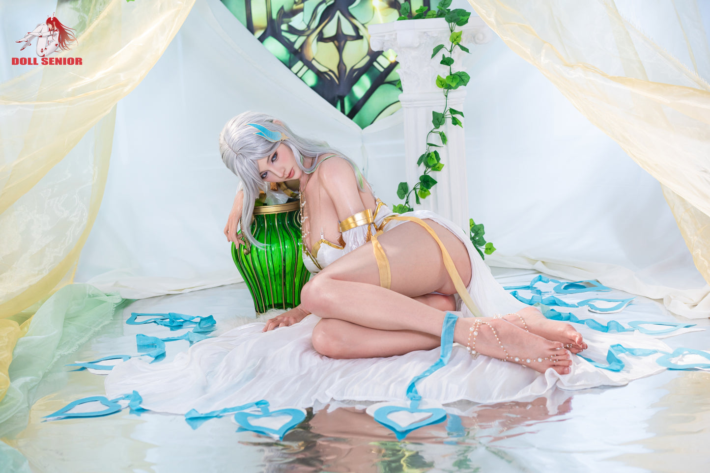 Doll Senior【Aquarius】ROS 2.0 175cm/5ft 8 in G Cup Silicone Real Skin Texture Customizable Sex Doll