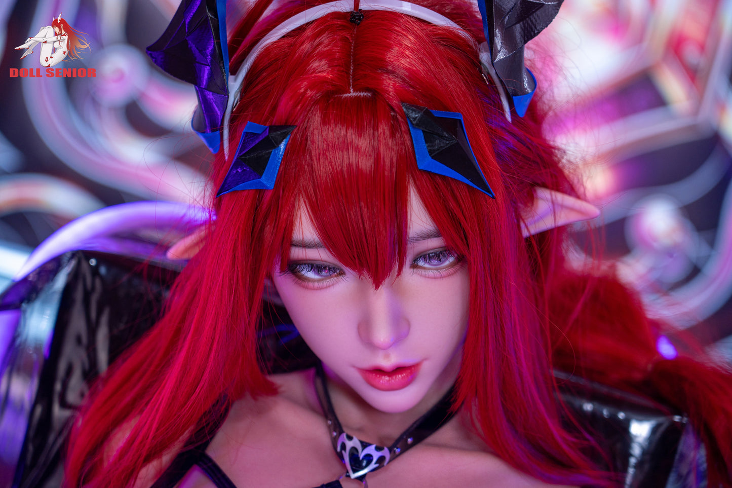 Doll Senior【Scorpio】 158cm/5ft 2 in K Cup Silicone  Implanted Hair Customizable Sex Doll BBW